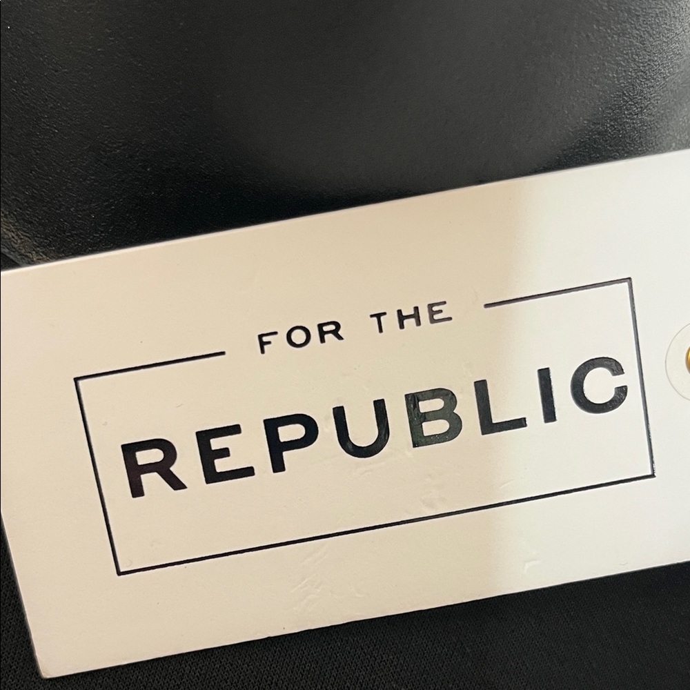 For The Republic Black Women's Sweatshirt - Picture 2 of 4